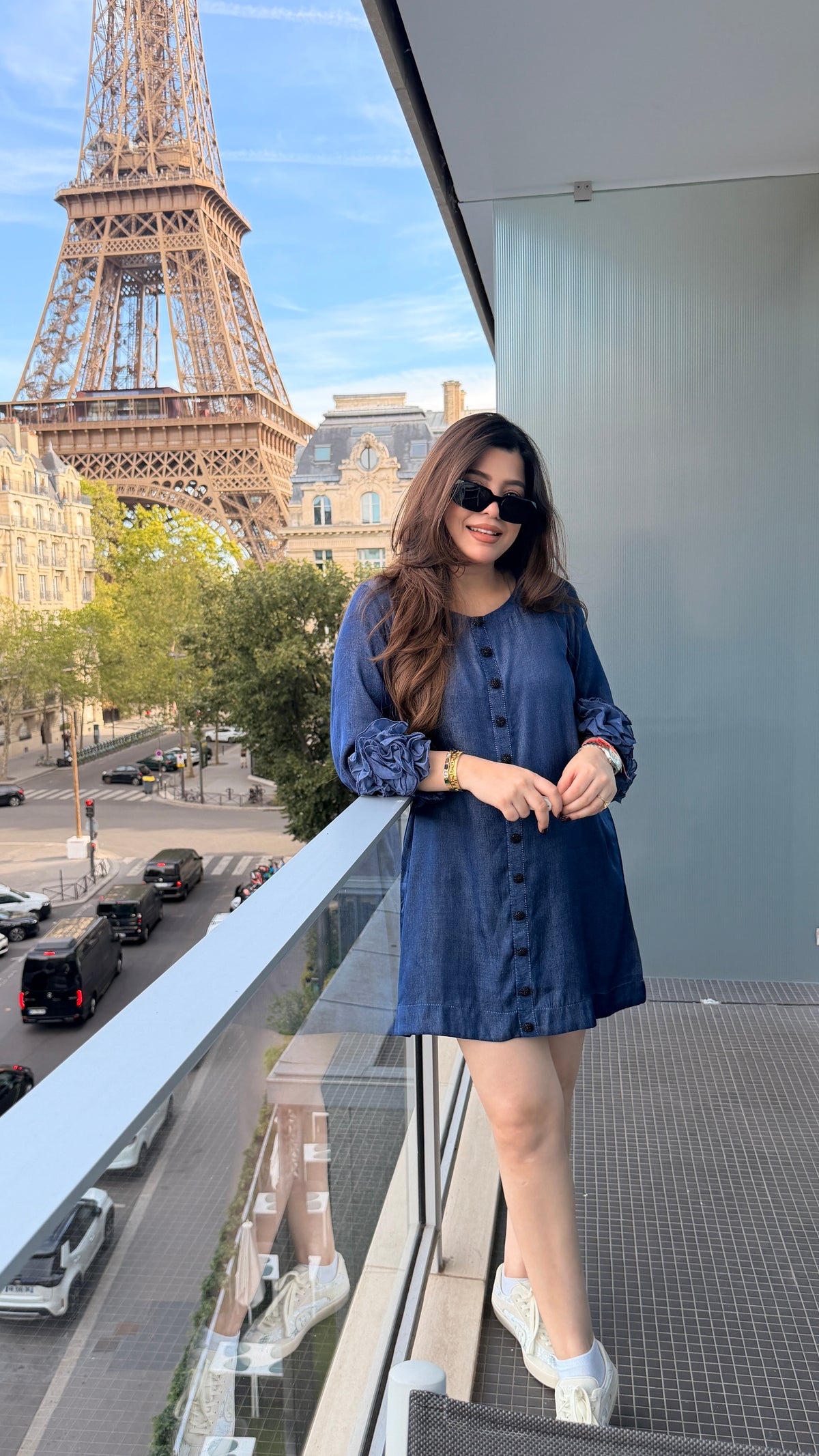 Fleur Organza Detailing Dress