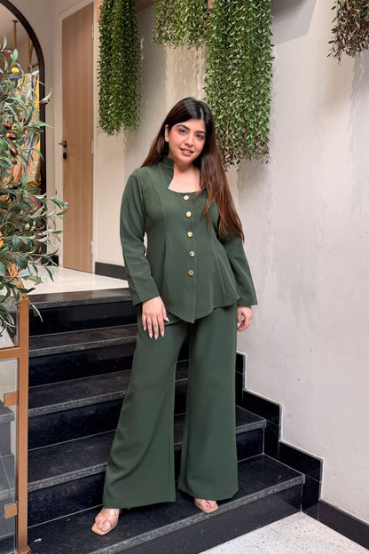Dakota Button Embellished Co ord