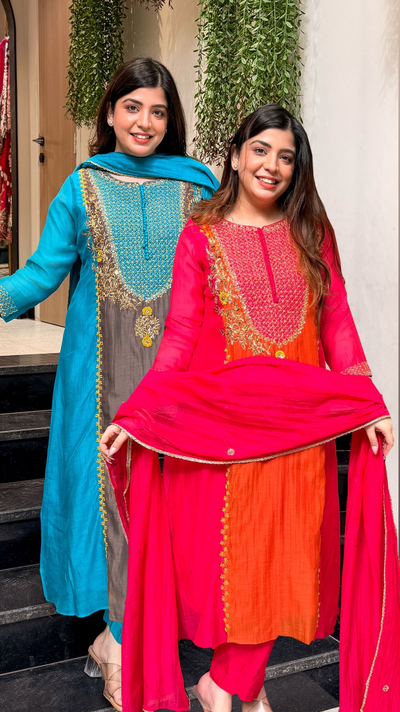 Sharika Embroidered Suit Set
