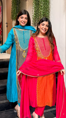 Sharika Embroidered Suit Set