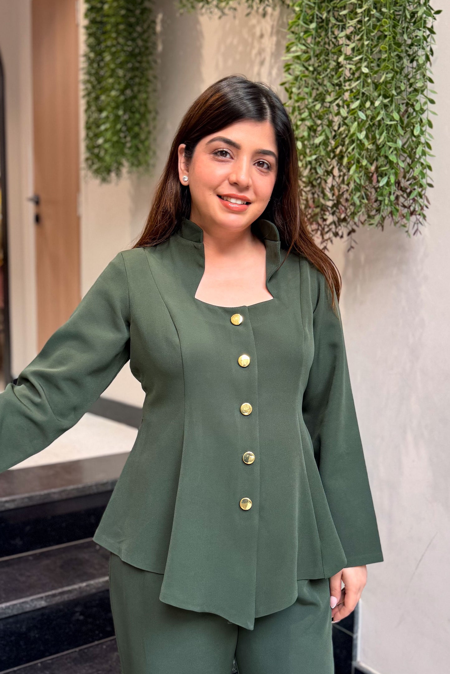 Dakota Button Embellished Co ord