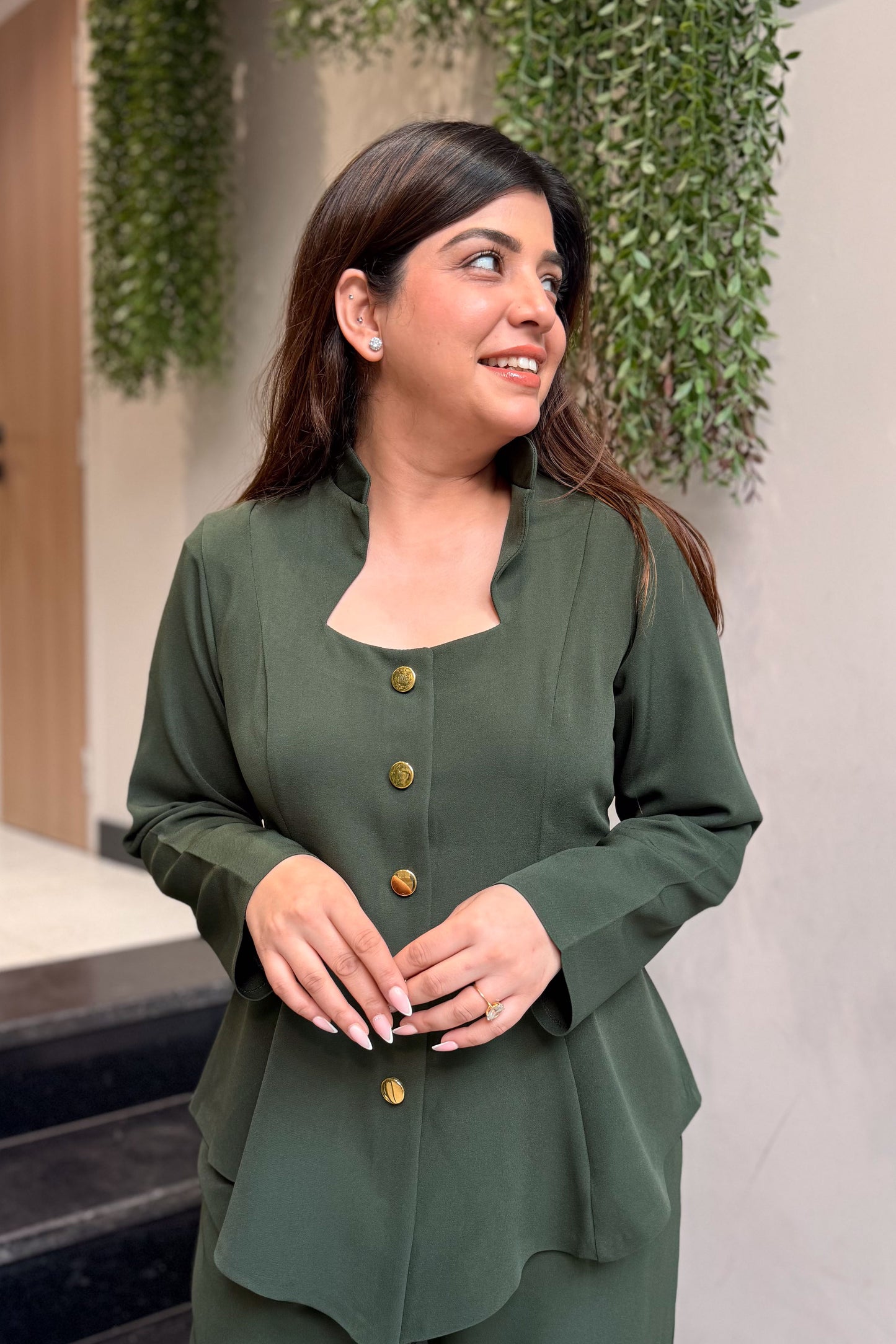 Dakota Button Embellished Co ord