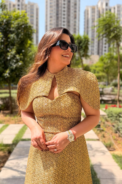 Monaco Black & Gold Shades