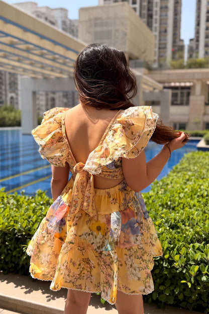 Candice Floral Short Dress