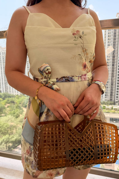 Dean Floral Printed Playsuit