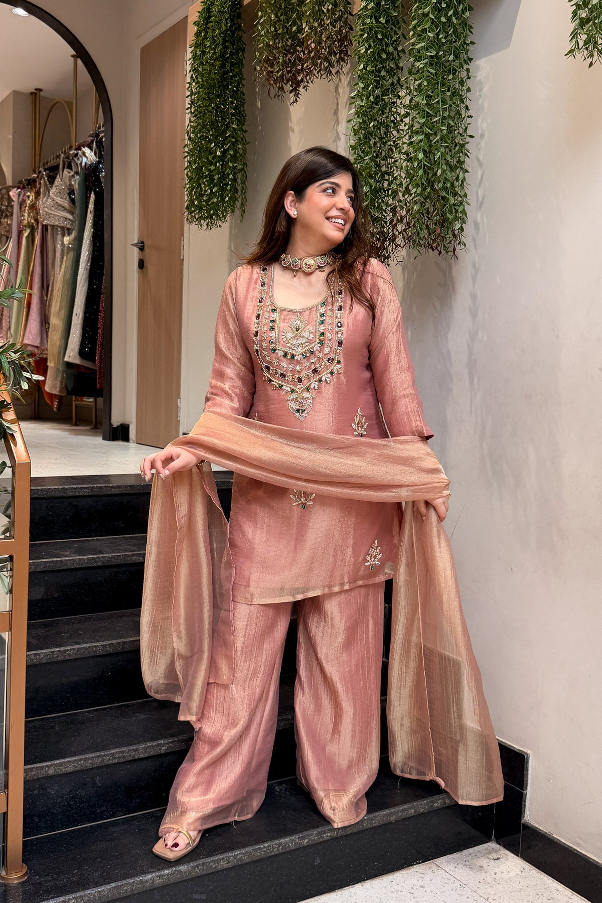 Rupika Hand Embroidered Suit Set