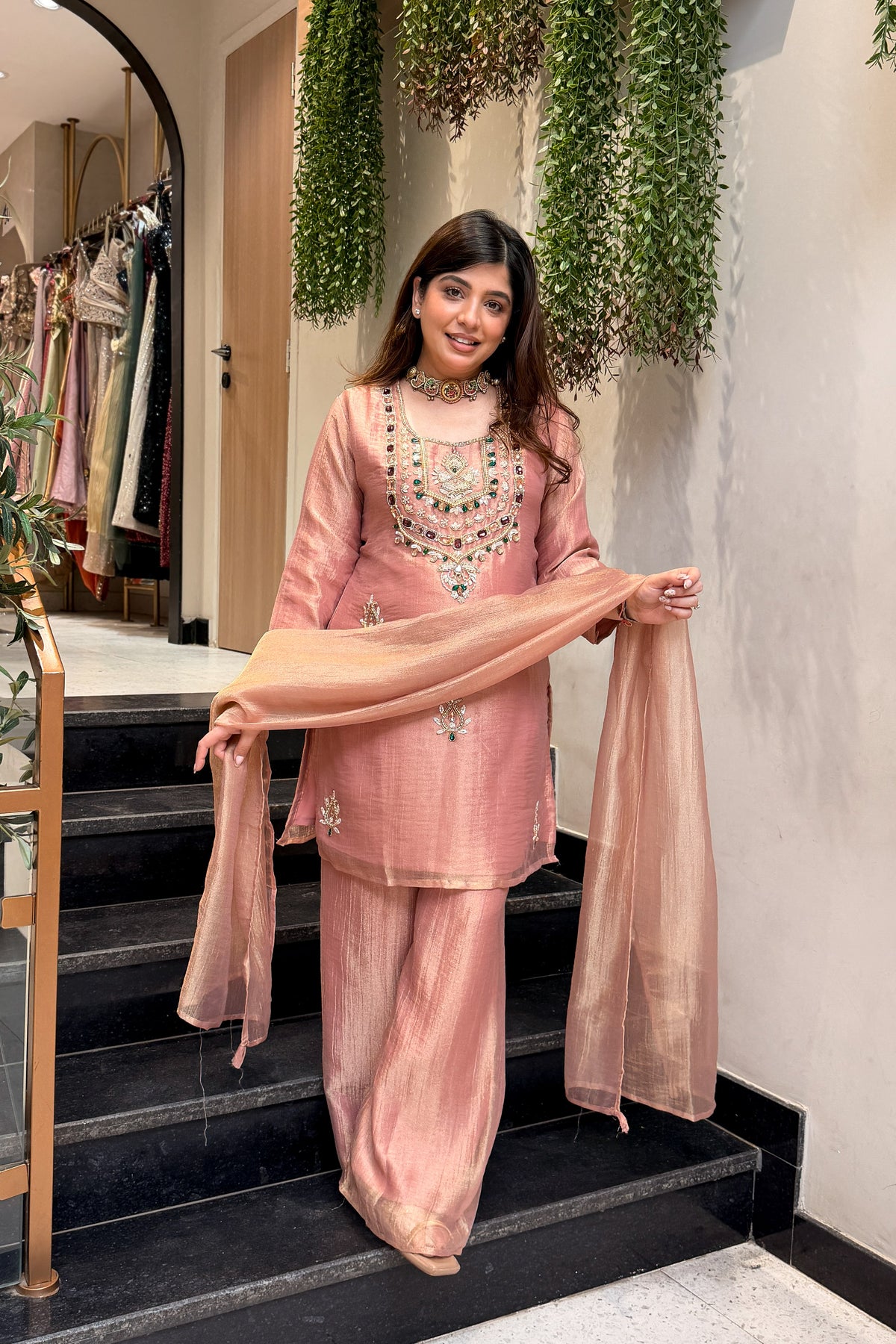Rupika Hand Embroidered Suit Set