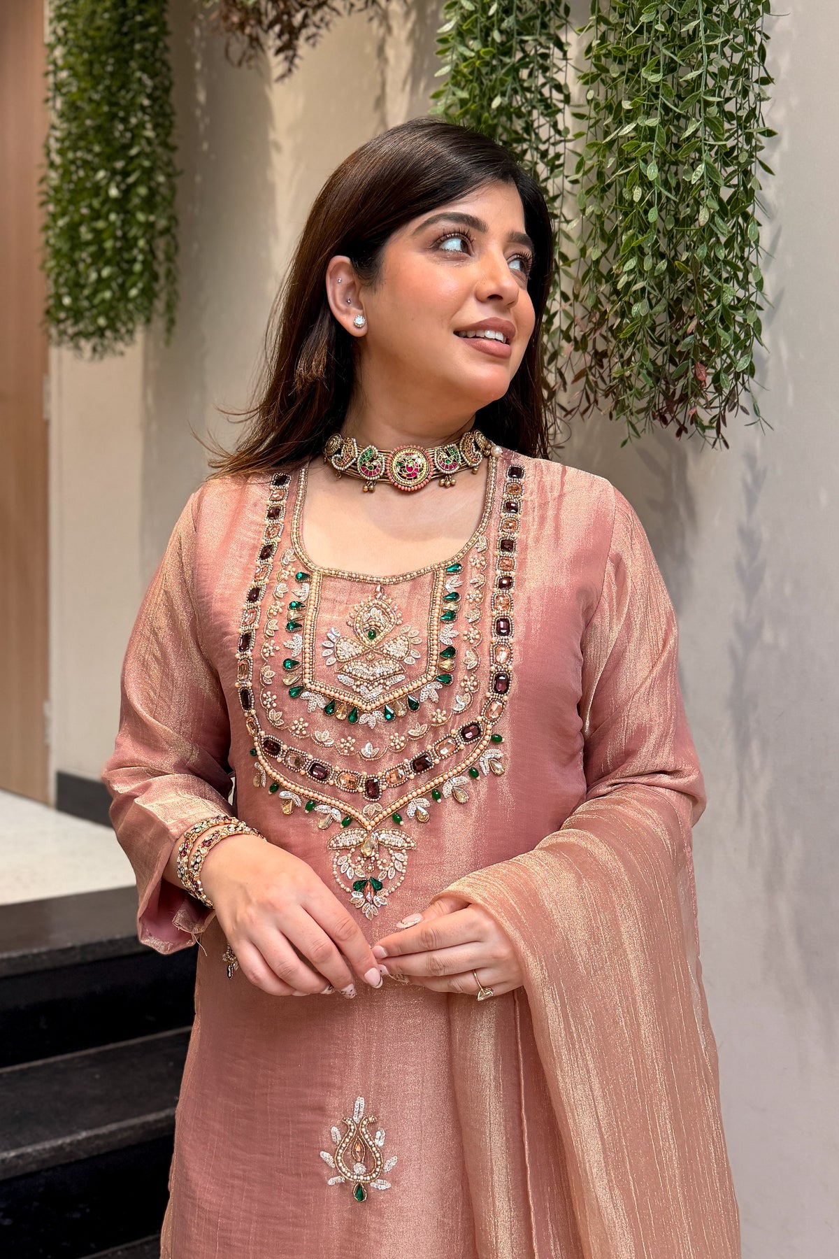 Rupika Hand Embroidered Suit Set