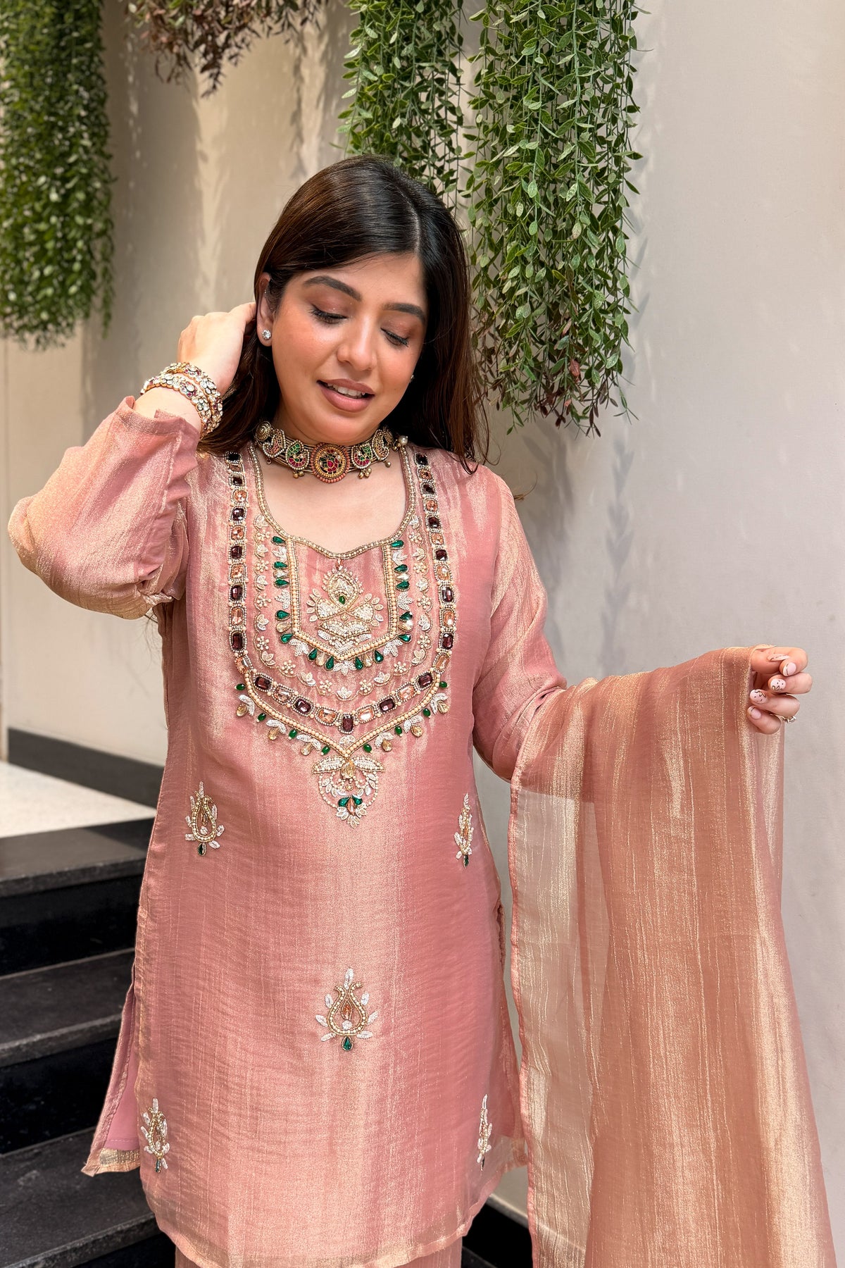 Rupika Hand Embroidered Suit Set