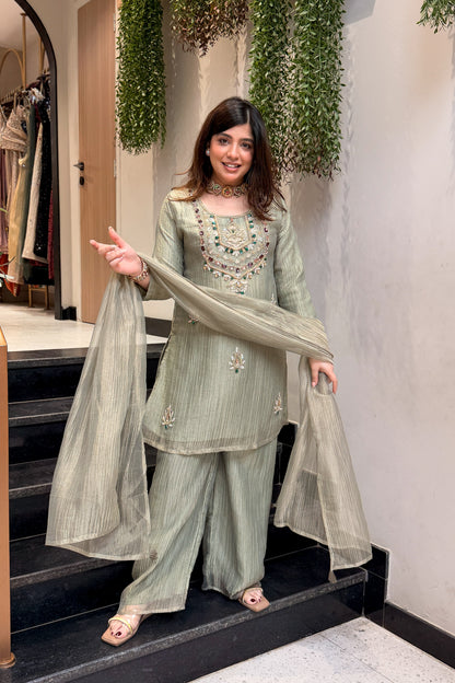 Rupika Hand Embroidered Suit Set