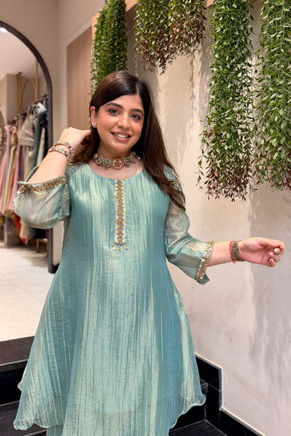Nivi Embroidered Co ord Set