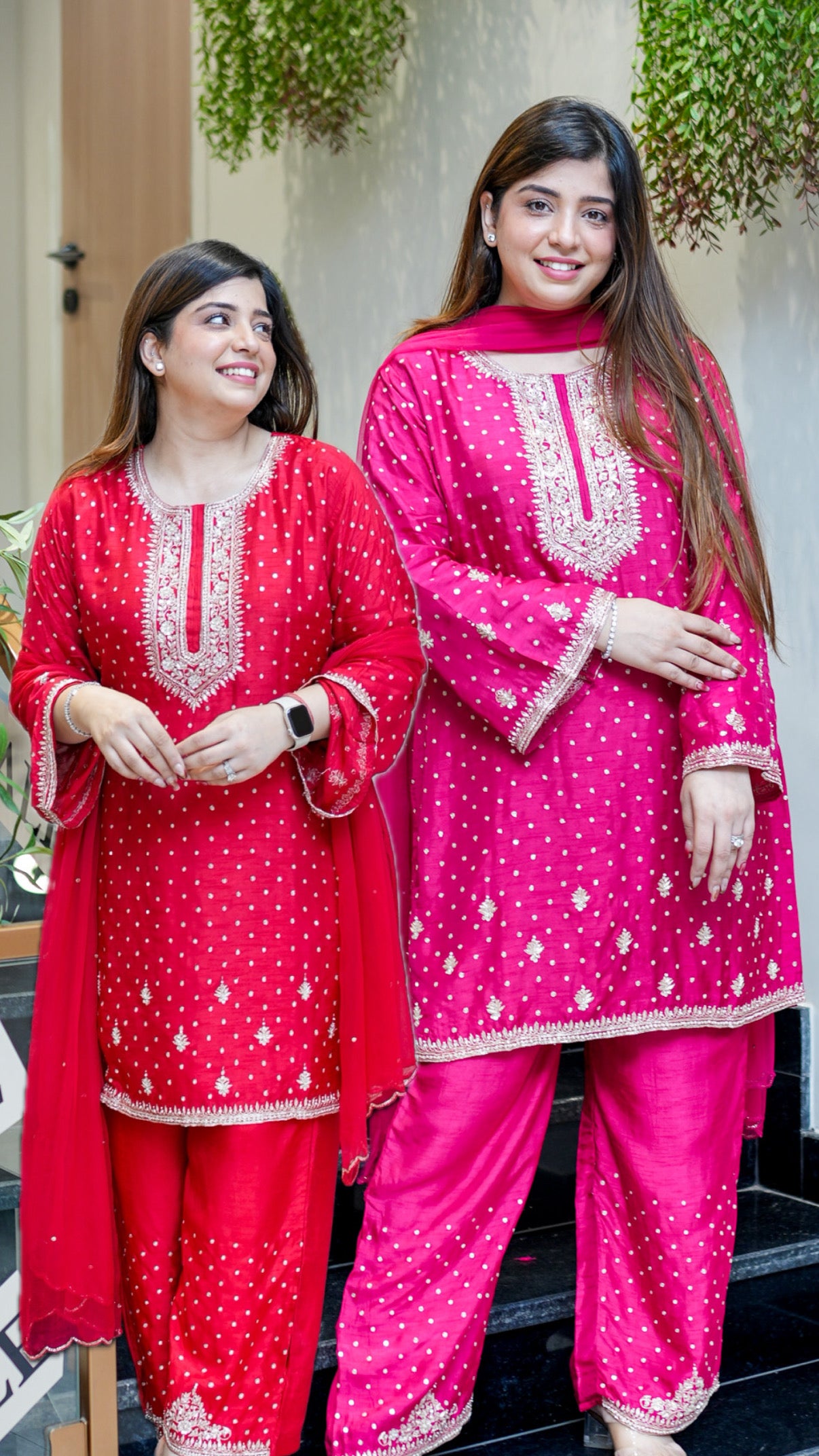 Ruhani Hand Embroidered Suit Set