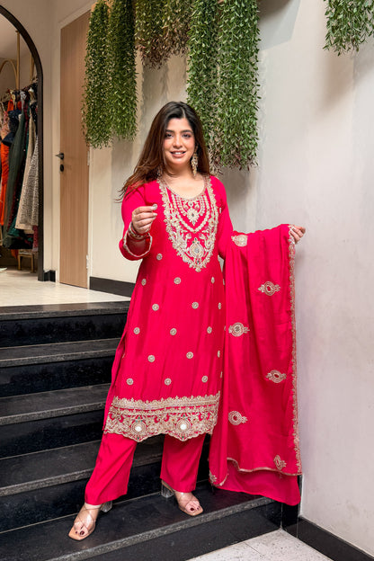 Nadira Embroidered Suit Set