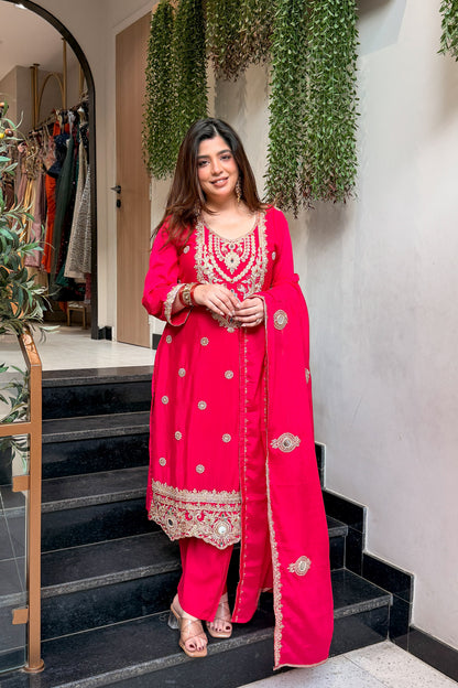 Nadira Embroidered Suit Set