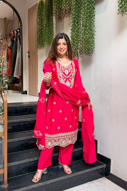 Nadira Embroidered Suit Set