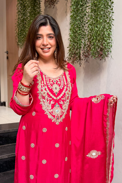 Nadira Embroidered Suit Set