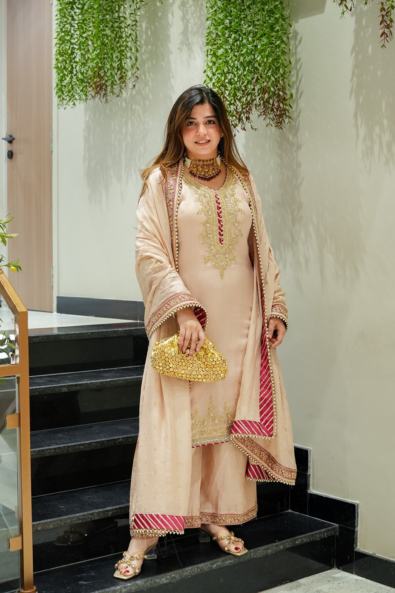 Shukar Fully Hand Embroidred Suit Set