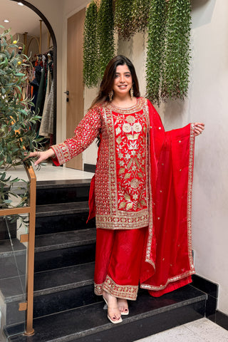 Nirvaya Embroidered Suit Set