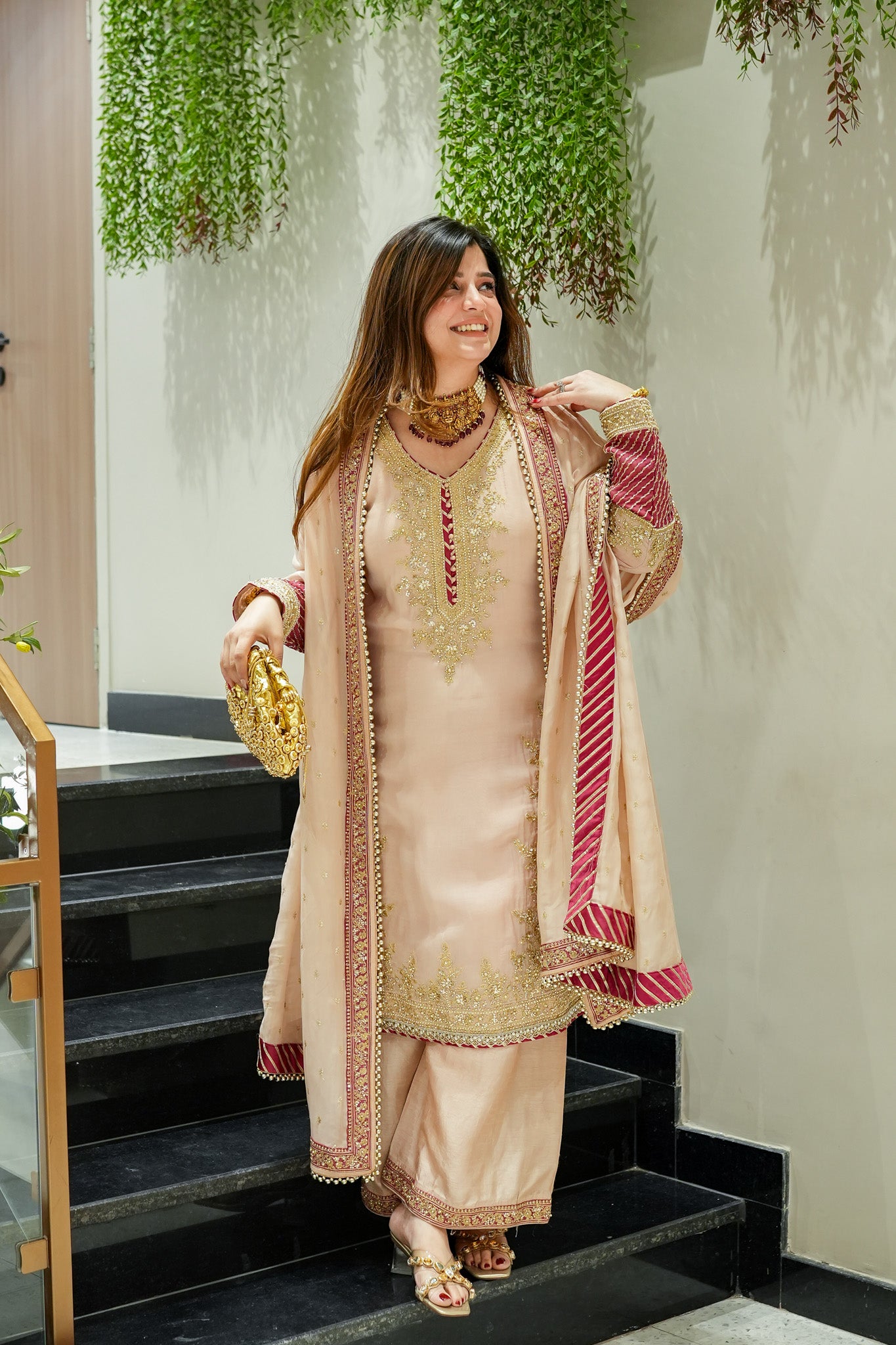 Shukar Fully Hand Embroidred Suit Set