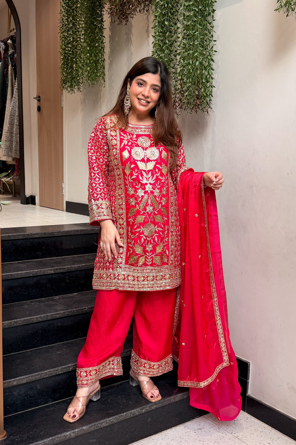 Nirvaya Embroidered Suit Set