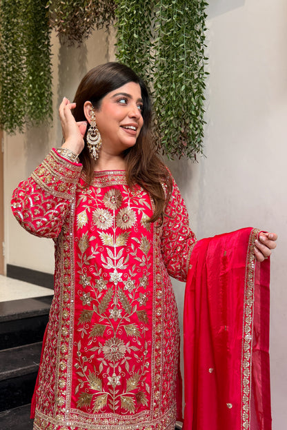 Nirvaya Embroidered Suit Set
