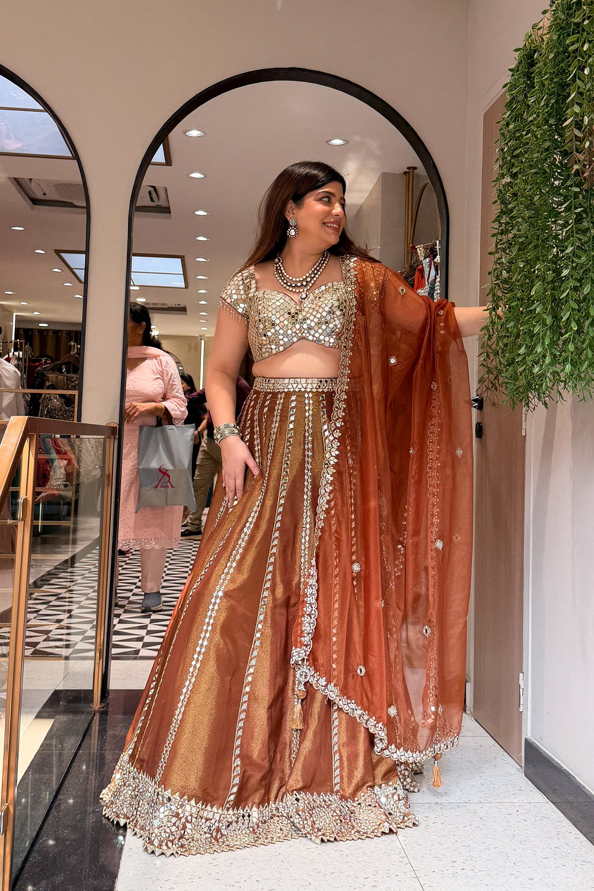 Lavika Hand Embroidered Lehenga