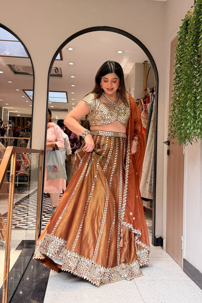 Lavika Hand Embroidered Lehenga