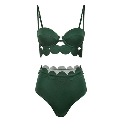 Vittoria Swimwear with Cutout Skirt