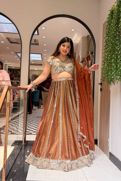Lavika Hand Embroidered Lehenga