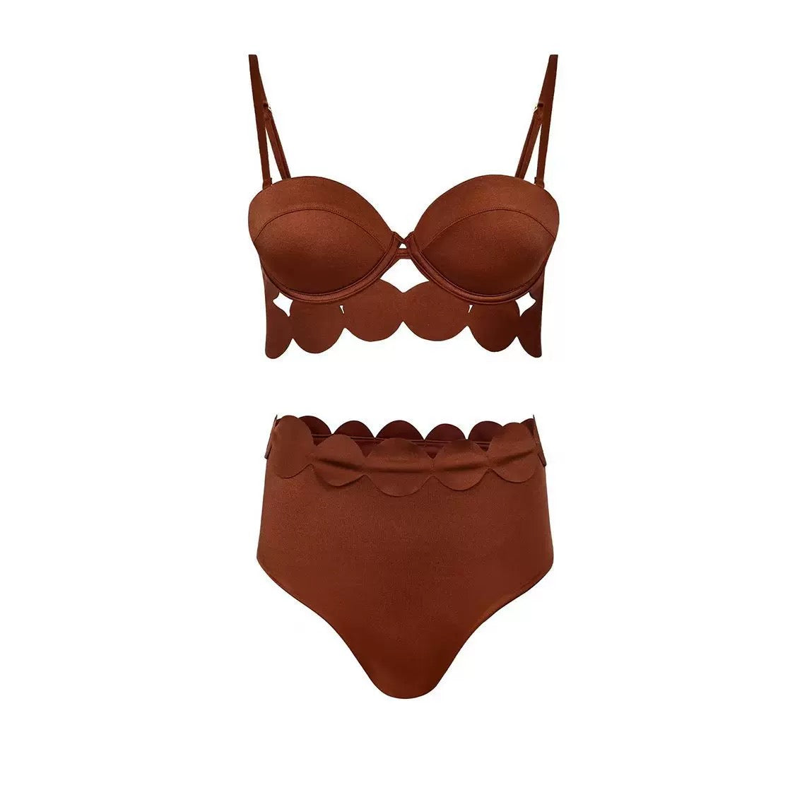 Vittoria Swimwear with Cutout Skirt