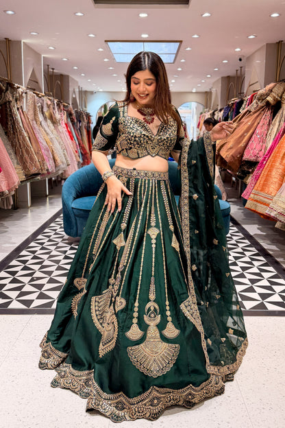 Nafisa Hand Embroidered Lehenga