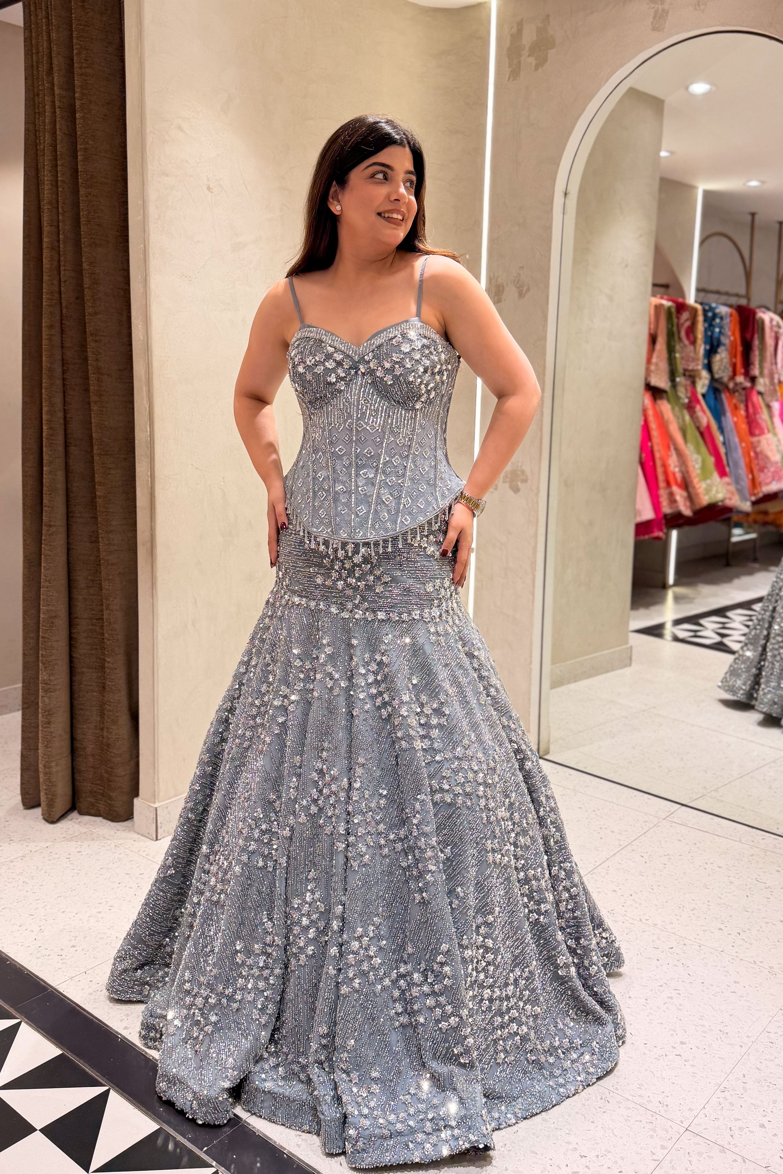 Shanaya Hand Embroidered Lehenga