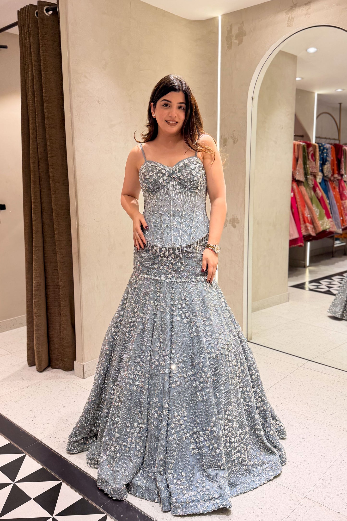 Shanaya Hand Embroidered Lehenga