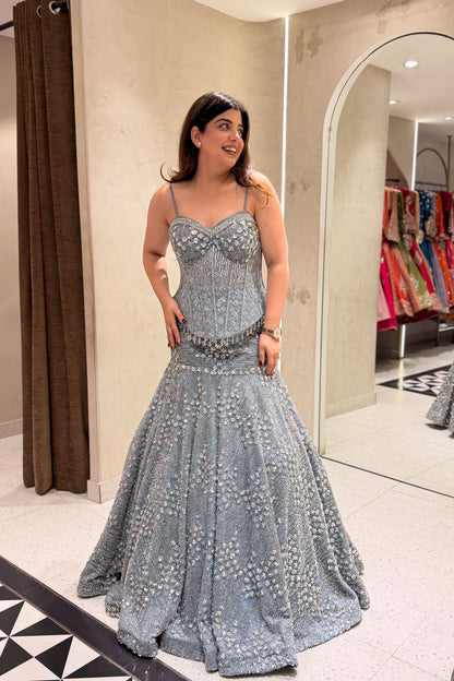 Shanaya Hand Embroidered Lehenga