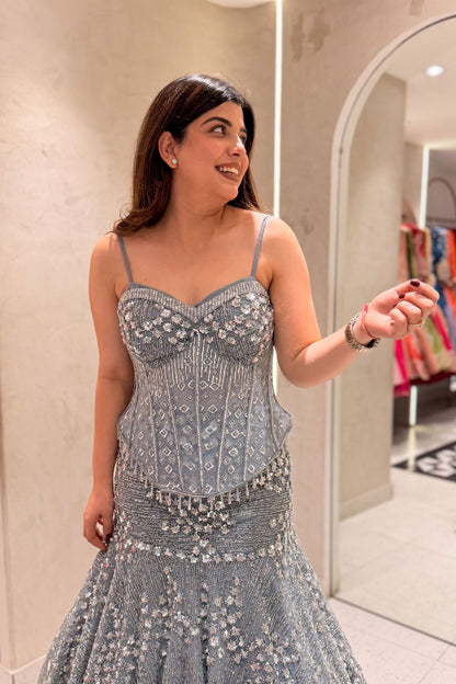 Shanaya Hand Embroidered Lehenga