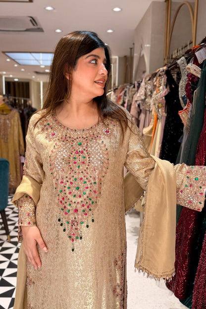 Shreen Hand Embroidered Suit Set