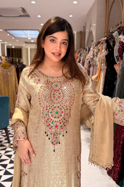 Shreen Hand Embroidered Suit Set