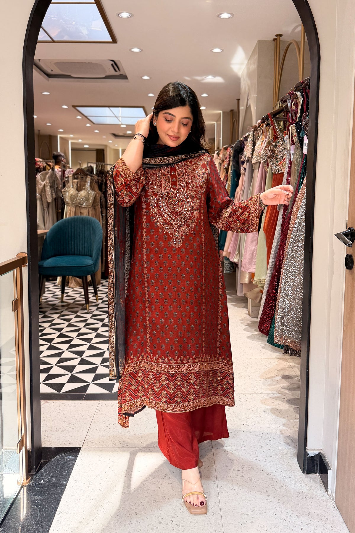 Vridhi Floral Printed Suit Set