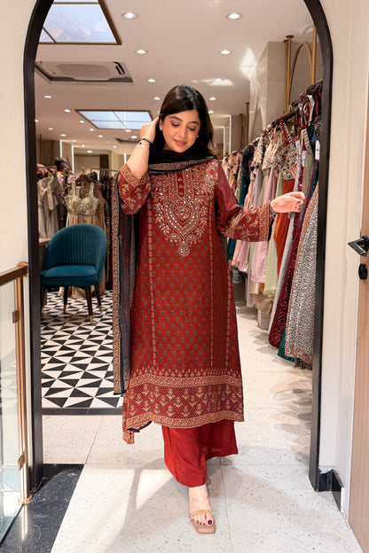 Vridhi Floral Printed Suit Set