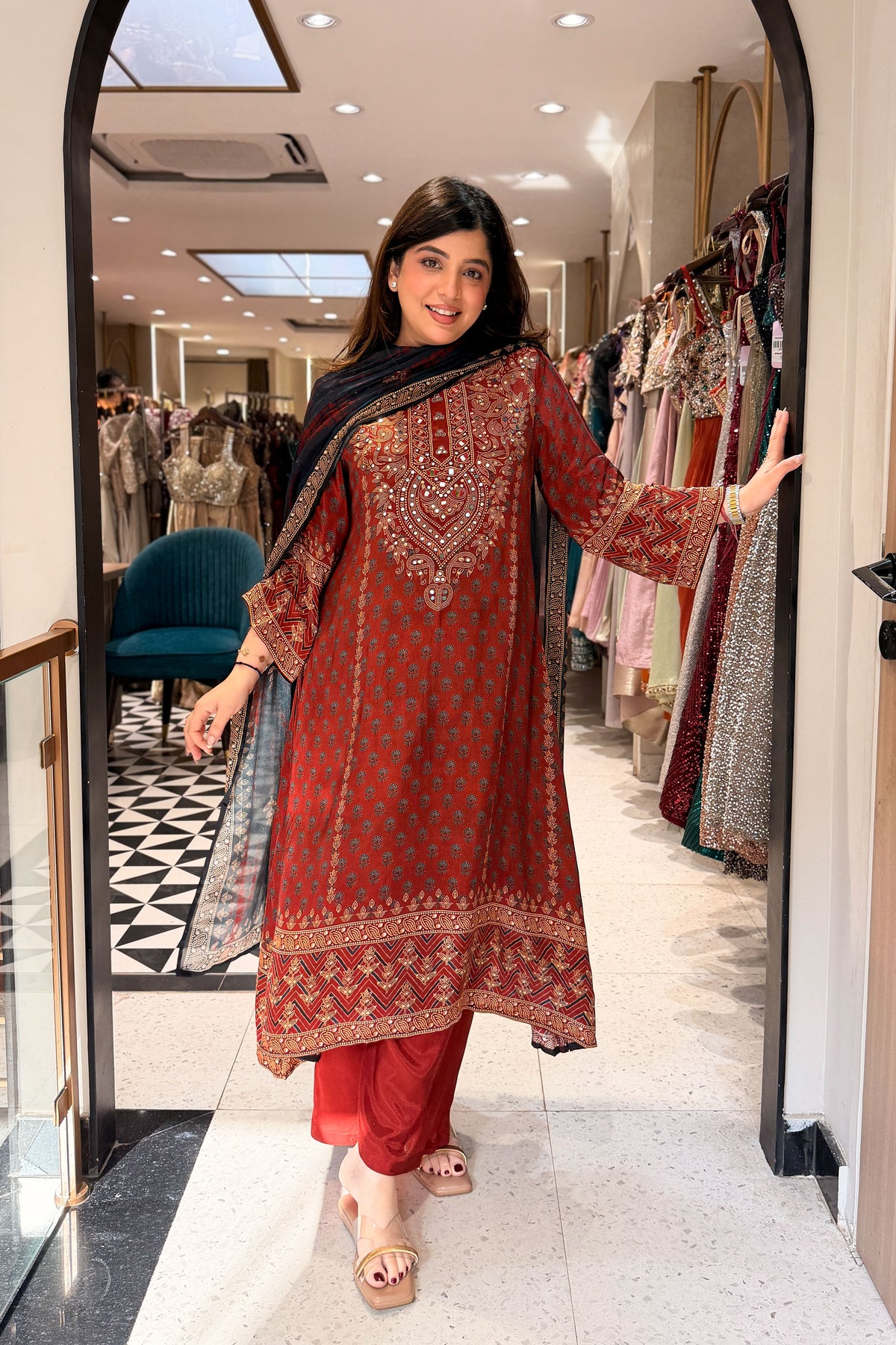 Vridhi Floral Printed Suit Set