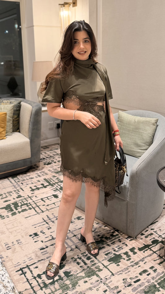 Zelie Lace Statement Dress