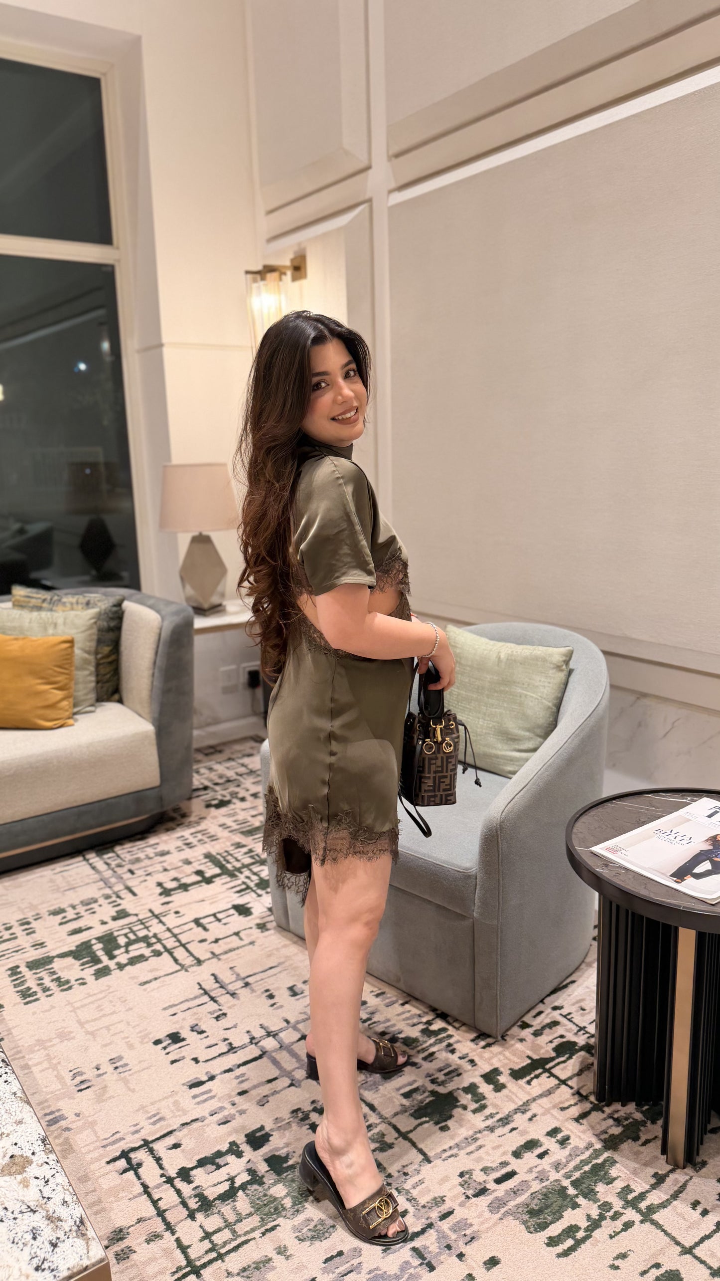 Zelie Lace Statement Dress