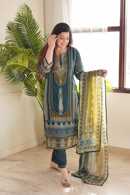 Sanam Printed Suit Set