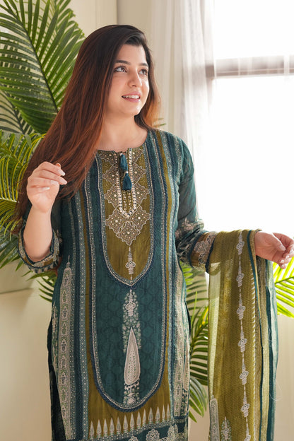 Sanam Printed Suit Set