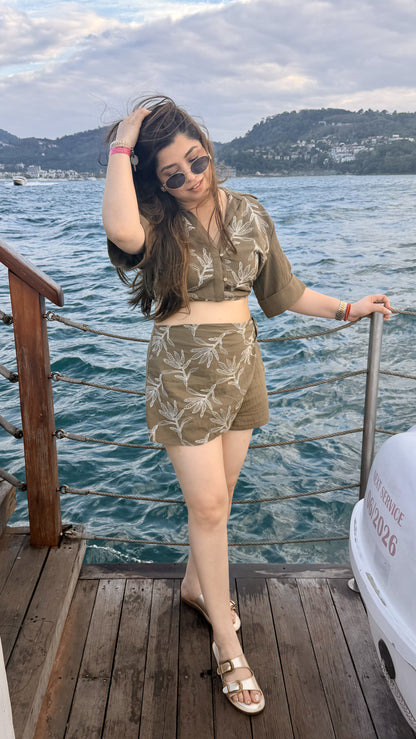 Vallie Thread Detailing Co ord