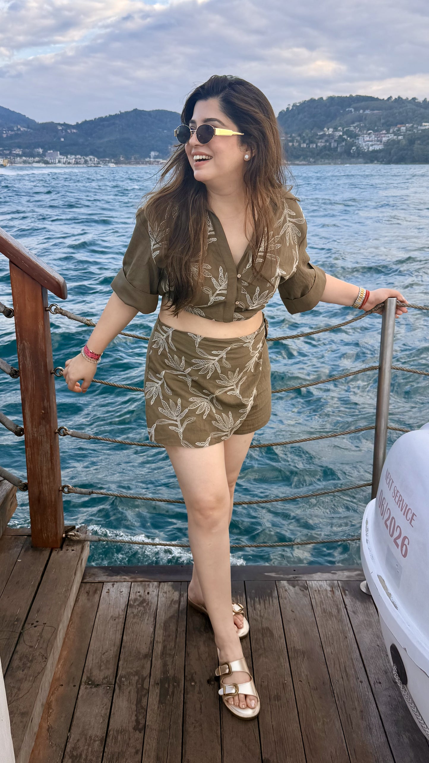 Vallie Thread Detailing Co ord