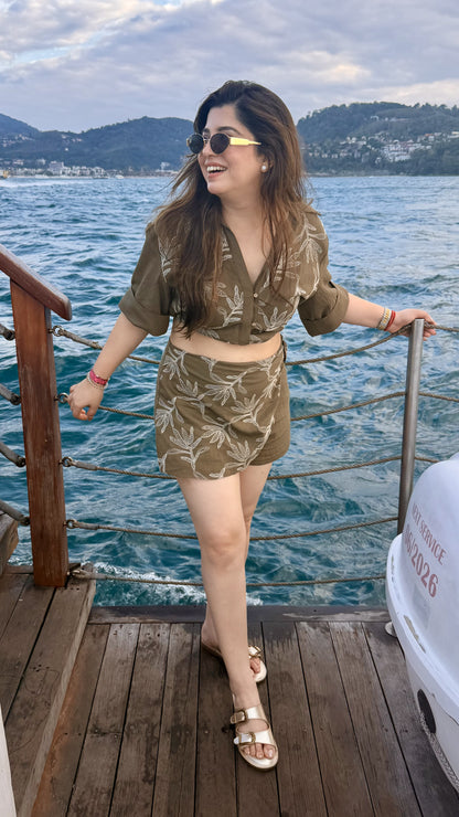 Vallie Thread Detailing Co ord