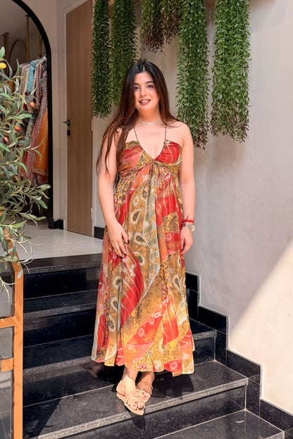 Sienna Rustic Halter Dress