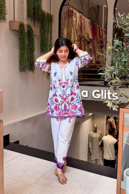Tahira Floral Printed Co ord Set