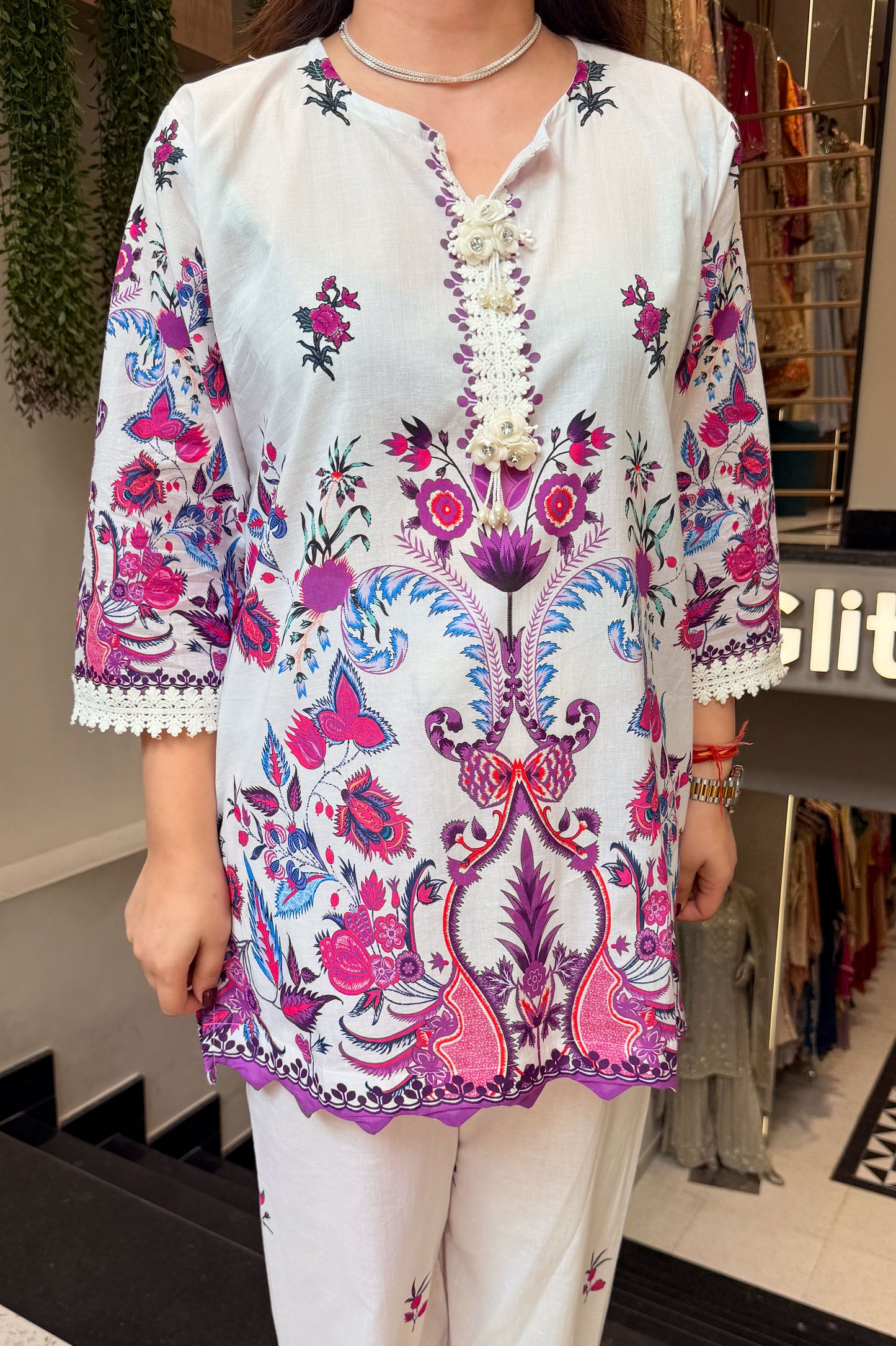 Tahira Floral Printed Co ord Set